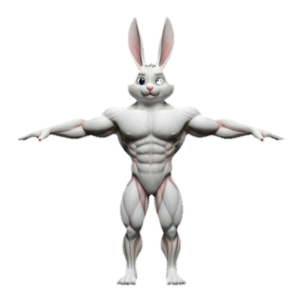 Buff Bunny Dude